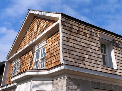 cedar siding house exterior