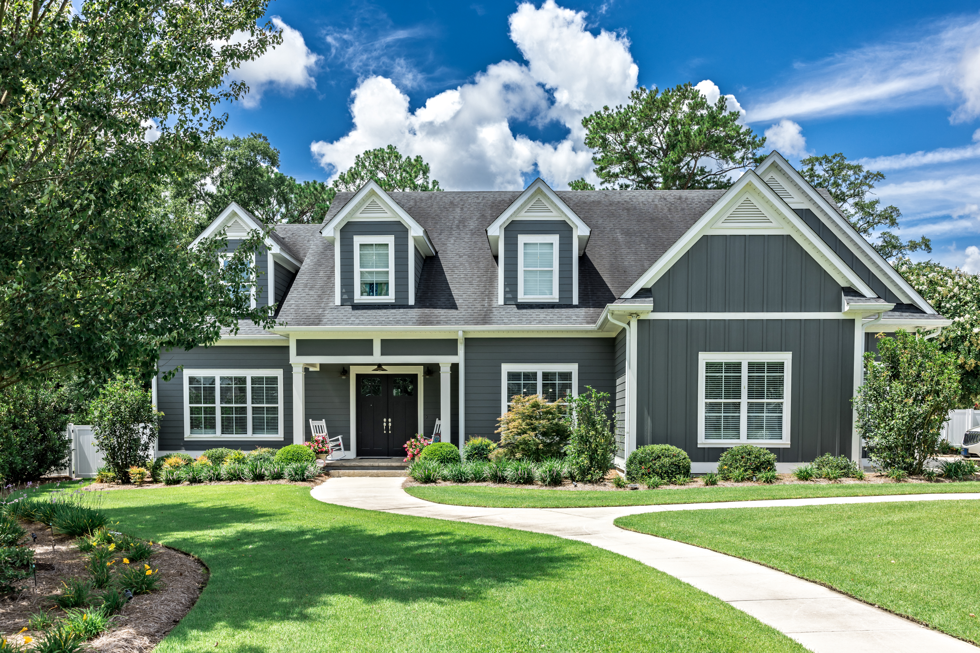 A house with Hardie Board siding