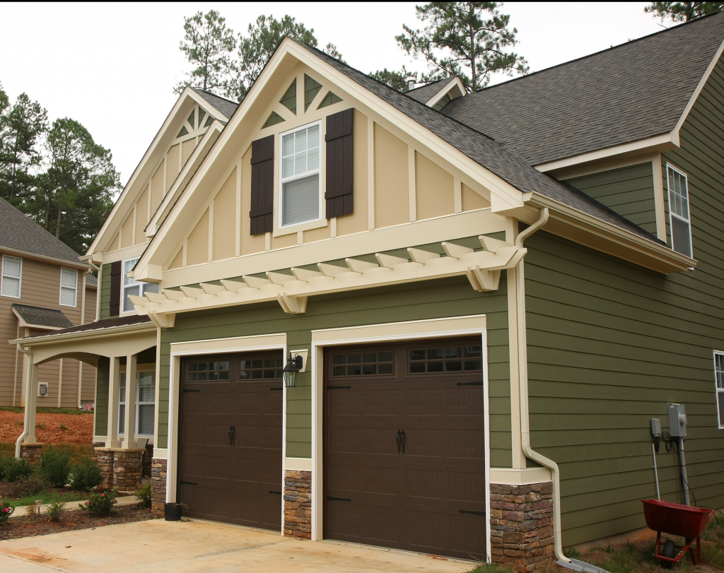 green house siding