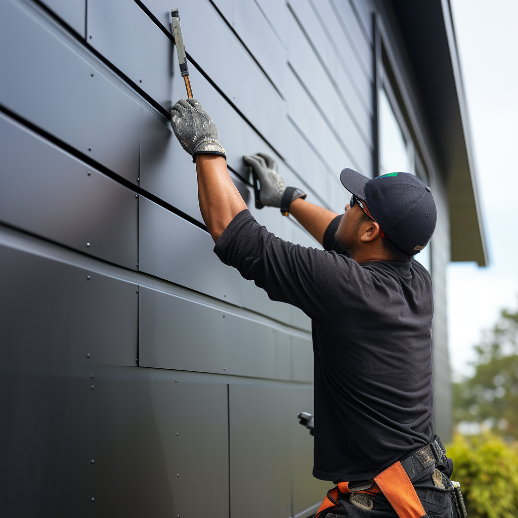 metal siding installation