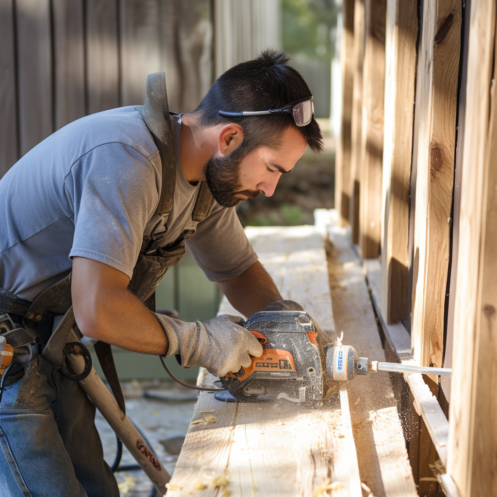 sider cutting siding